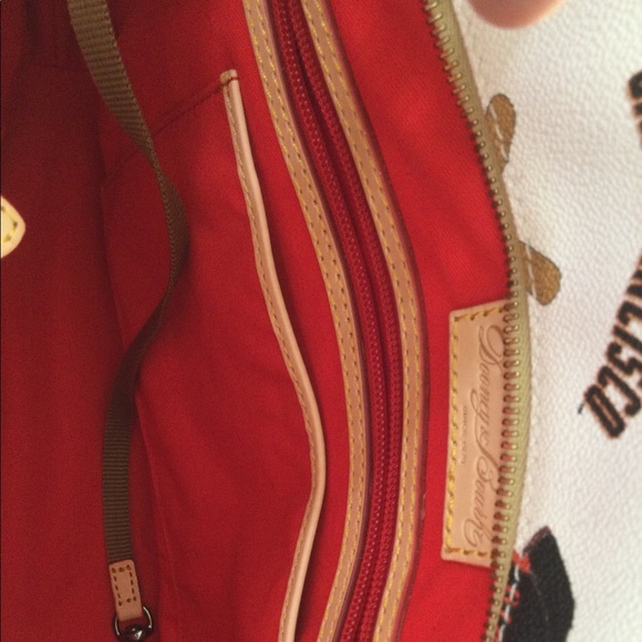 Dooney&bourke MLB SF Giants Charleston Shopper - Picture 12 of 14